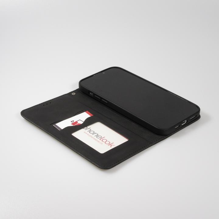 Image du produit PhoneLook Etui cuir Flip Wallet vintage avec fermeture aimantée et compartiment cartes (Apple iPhone 13)