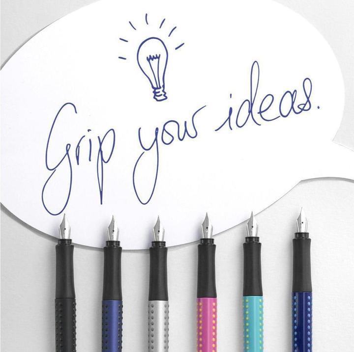 Actual product image Faber-Castell GRIP 2011 - Fountain pen (Black, 1 x)