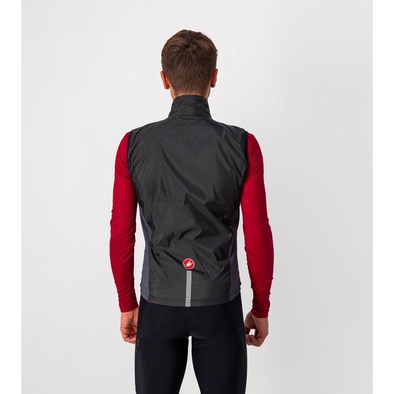 Thumbnail - Castelli, Herren, Velojacke, Squadra Stretch Vest (XL), Schwarz, Grau, XL
