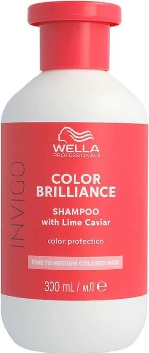 Actual product image Wella Invigo Color Brilliance - Color Protection Shampoo Fine (250 ml, Liquid shampoo)