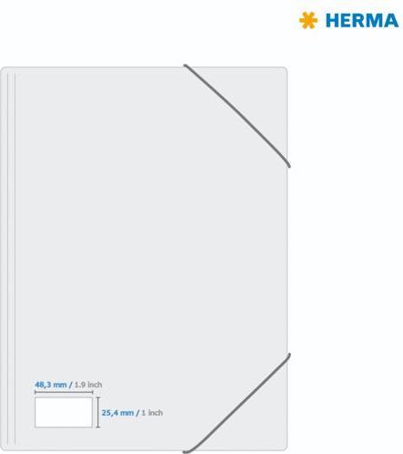 Actual product image HERMA Universal labels A4