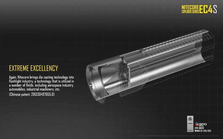 Produktbild Nitecore Ec4s (15 cm, 2150 lm)