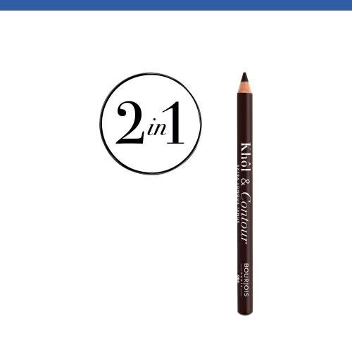 Image du produit Bourjois Khol & Contour (04 Brun-Dépendante)