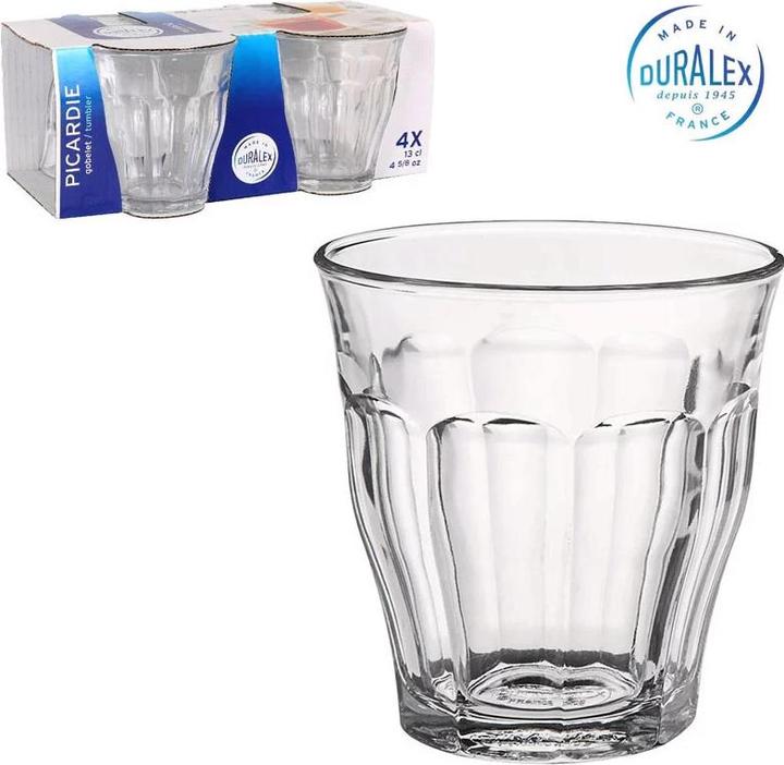 Actual product image Duralex Glass set 1024AC04 (0.13 l, 4 x)