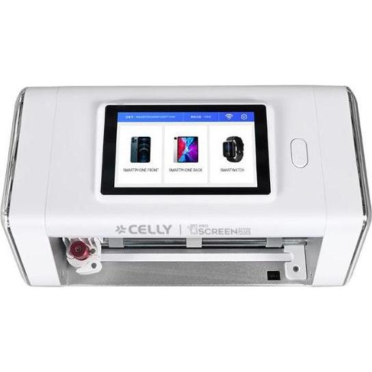 Celly Schutzfolienschneidemaschine mit integriertem Display, Proscreen Display, Tagliatrice