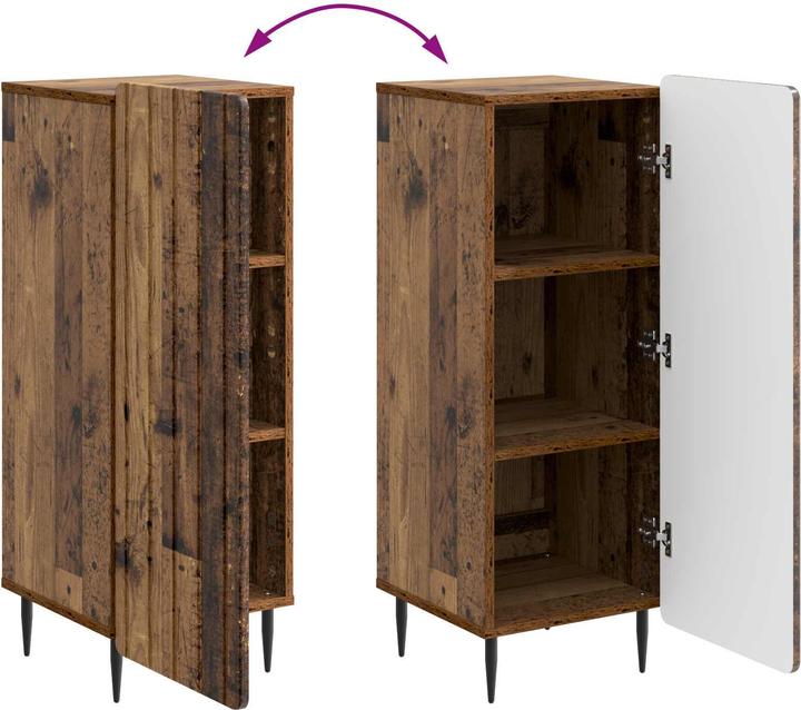 Produktbild vidaXL Sideboard-Aufbewahrung (33 x 34.50 x 92 cm)