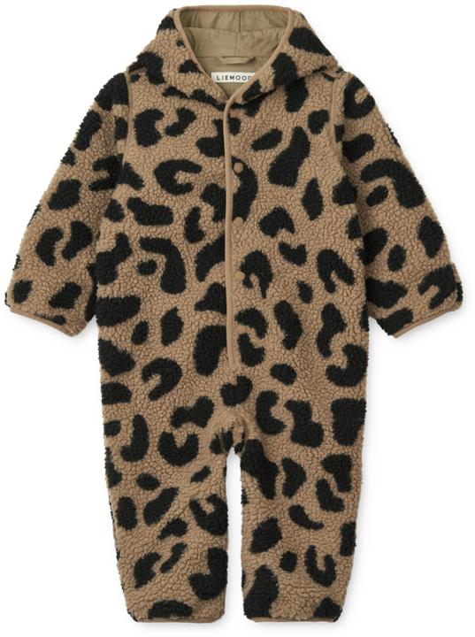 Actual product image Liewood Fraser Baby Pile Overall Mega Leo Oat (86)