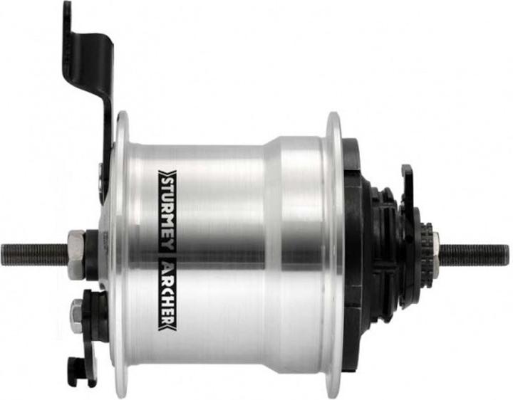 Produktbild Sturmey Archer Naf Rx-Rd5 Achter 36 Löcher 5sp Aluminium Silber (Trommelbremse)