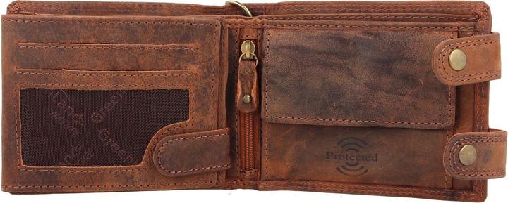 Actual product image Greenland Nature Montenegro wallet RFID leather 12 cm