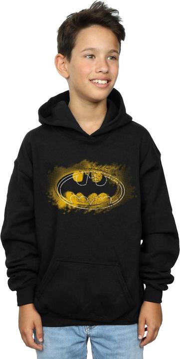 Immagine prodotto Batman Spray Logo Felpa con Cappuccio Ragazzi (116)