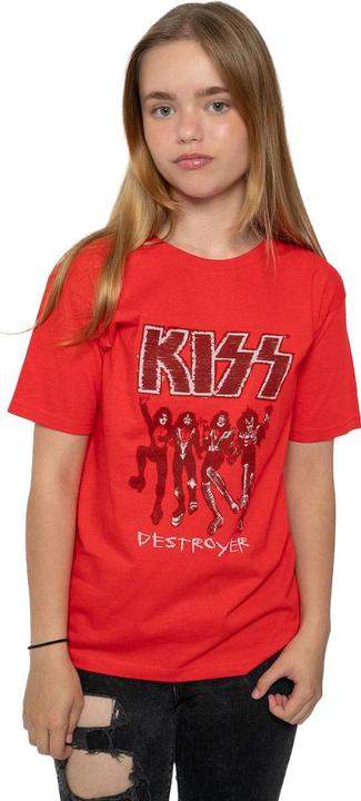 Immagine prodotto KISS Maglietta in cotone con schizzo Destroyer (140)