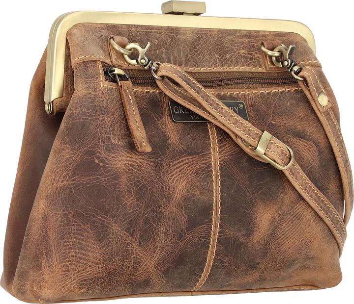 Produktbild Greenburry Vintage Clappy Umhängetasche Leder 23 cm