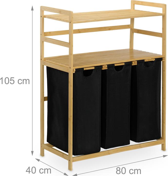 Produktbild Relaxdays Wäschekorbregal (35 l)