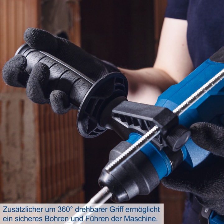 Produktbild Scheppach Akku-Bohrhammer BC-RHD230-X (Akkubetrieb)