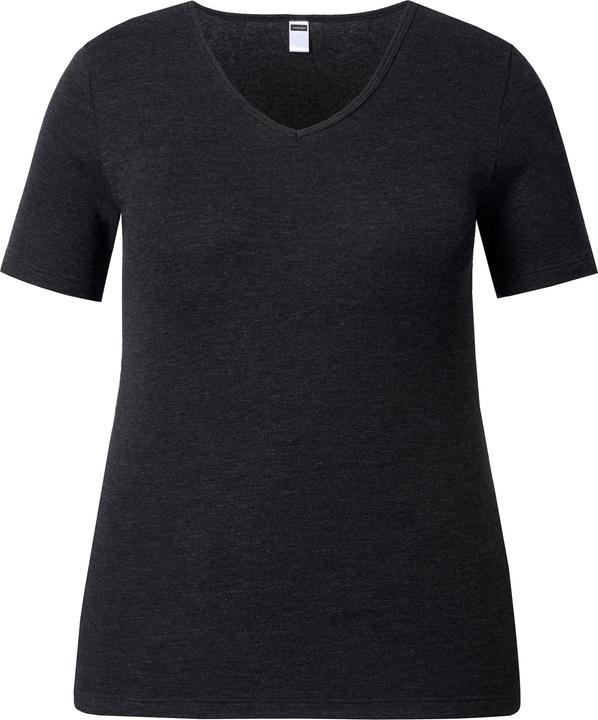 Produktbild Ulla Popken Thermoshirt, Slim, Rundhalsausschnitt, Halbarm (42, 44)