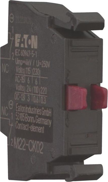 Produktbild Eaton Contact Block 2nc Cage Clamp