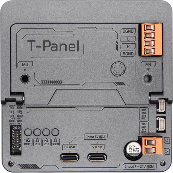 Immagine prodotto Lilygo T-Panel S3 mit RS485 und 4 Zoll Touch Display