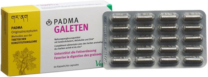 Actual product image Padma Galets (60 pcs., Capsules, 54 g)
