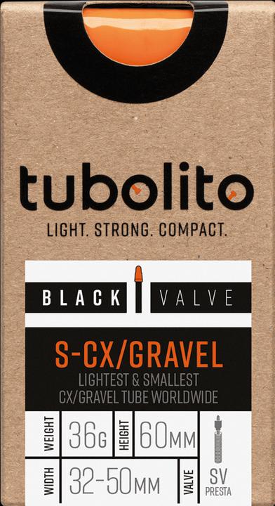 Tubolito S-Tubo-CX/Gravel-All-SV60 (Presta (SV), 28", 60 mm)