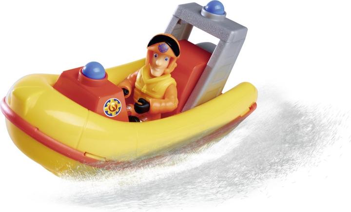 Actual product image Simba Sam Junior Neptune with Elvis figure, boat floats