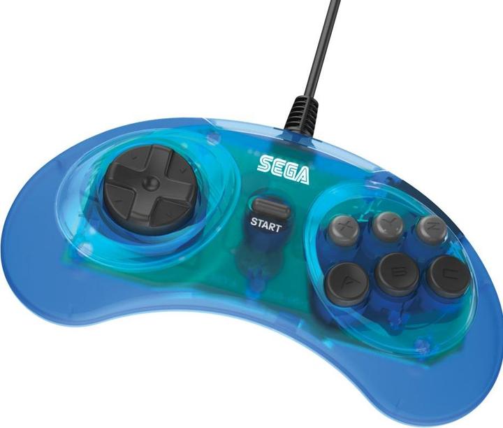 Produktbild retro-bit SEGA MD 6-Button Pad Blue (Sega Mega Drive)
