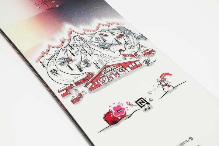 Actual product image Nitro Team Pro Marcus Kleveland BRD 25 Freestyleboard (152)