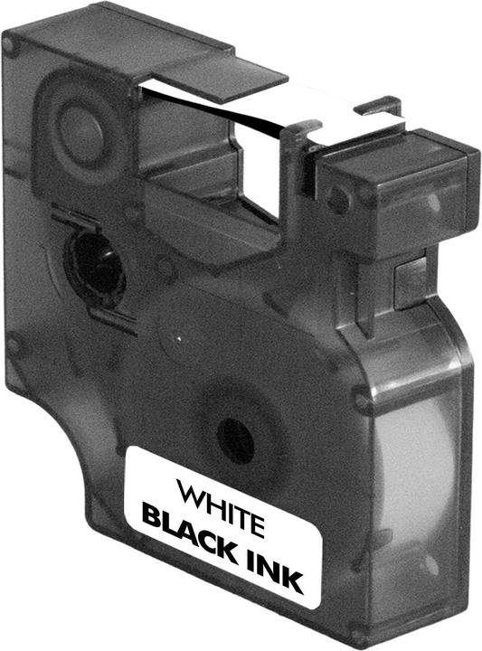 Produktbild Plutoos Dymo 40913 Schriftband PlatinumSerie für Schwarz auf Weiss (0.90 cm, Schwarz)