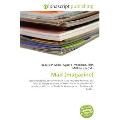 Mad (magazine), Fachbücher von Agnes F. Vandome, Frederic P. Miller, John McBrewster