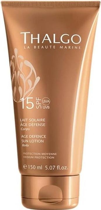 Thalgo Age Defence Sun Lotion (Sonnencreme Gesicht, SPF 15, 150 ml, 150 g)