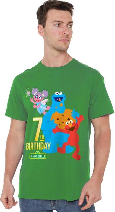 Produktbild Sesame Street TShirt 7. Geburtstag (M)