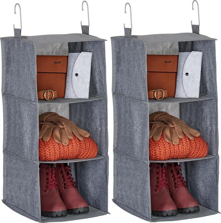 Actual product image Relaxdays hanging-wardrobe-storage