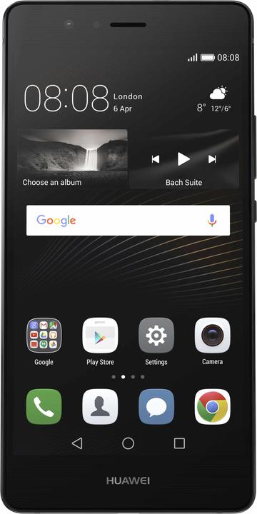Huawei P9 Lite (16 GB, Black, 5.20", Single SIM, 4G)