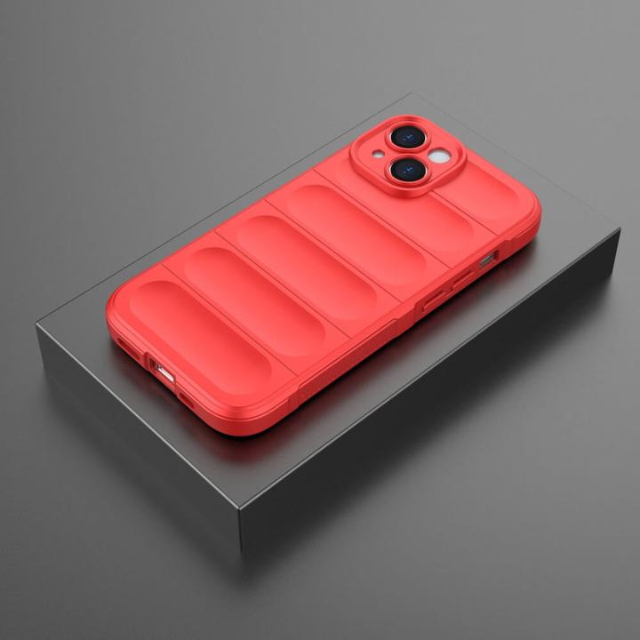 Actual product image Cover-Discount iPhone 15 Plus - Rugged Protective Cover red (Apple iPhone 15 Plus)
