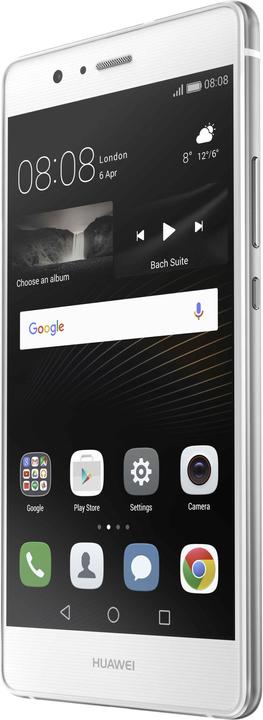 Actual product image Huawei P9 Lite (16 GB, White, 5.20", Hybrid Dual SIM, 4G)
