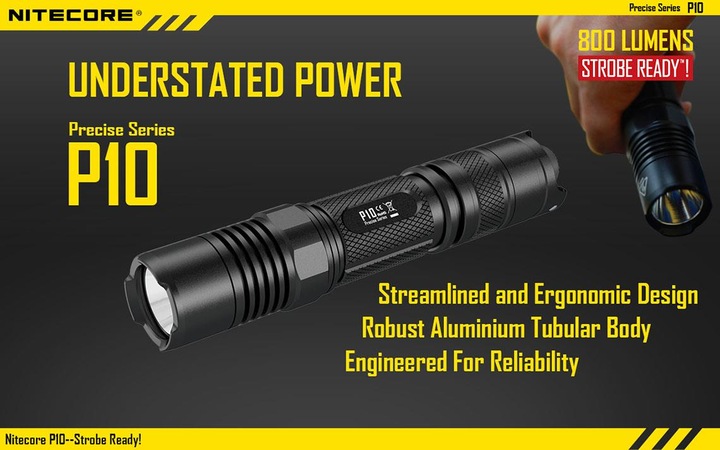 Produktbild Nitecore P10 (13.40 cm, 800 lm)