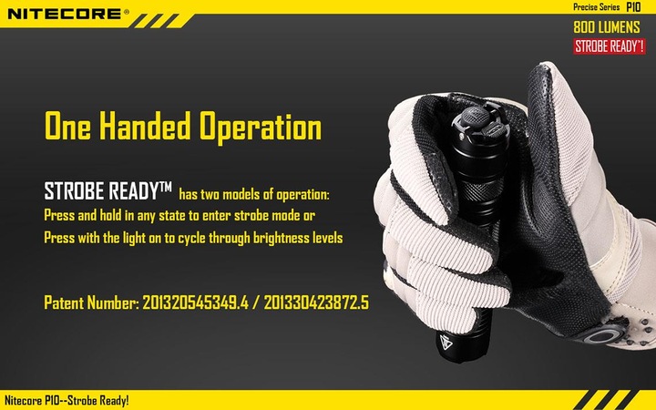 Produktbild Nitecore P10 (13.40 cm, 800 lm)