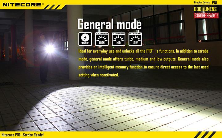 Image du produit Nitecore P10 (13.40 cm, 800 lm)
