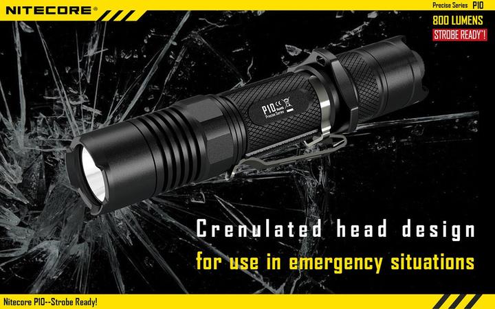 Image du produit Nitecore P10 (13.40 cm, 800 lm)