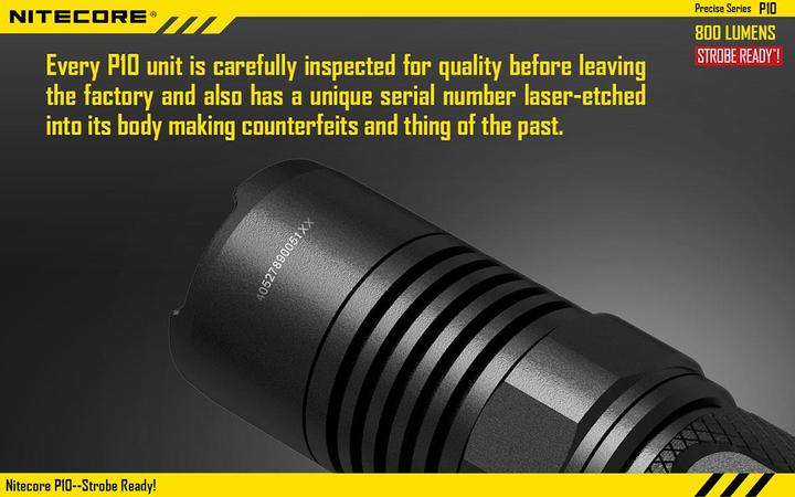 Image du produit Nitecore P10 (13.40 cm, 800 lm)