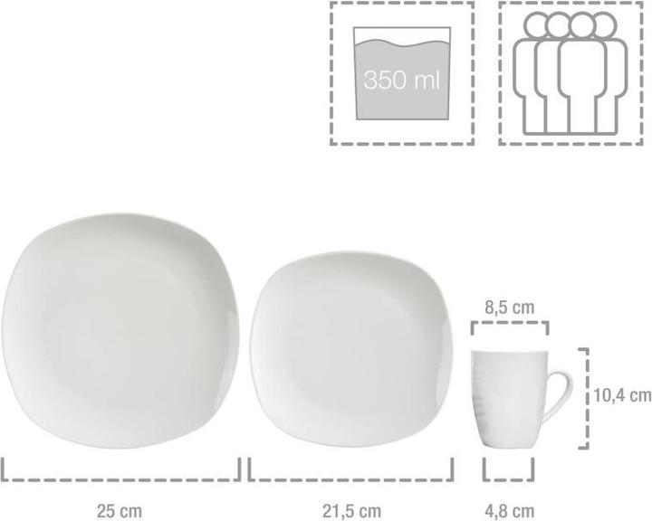 Actual product image Sänger Geschirr Kombiservice Bilgola (16 pcs.)