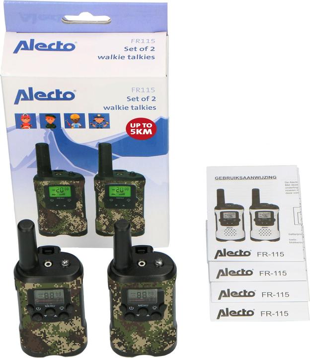 Actual product image Alecto FR-115 - Set (7 km)