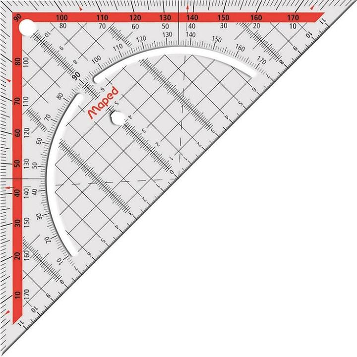 Produktbild Maped Geodreieck Technic, Hypotenuse: 260 mm (26 cm)