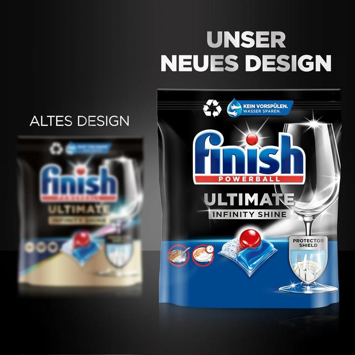 Produktbild Finish Ultimate Infinity Shine DUO (Tabs, 160 Waschgänge)