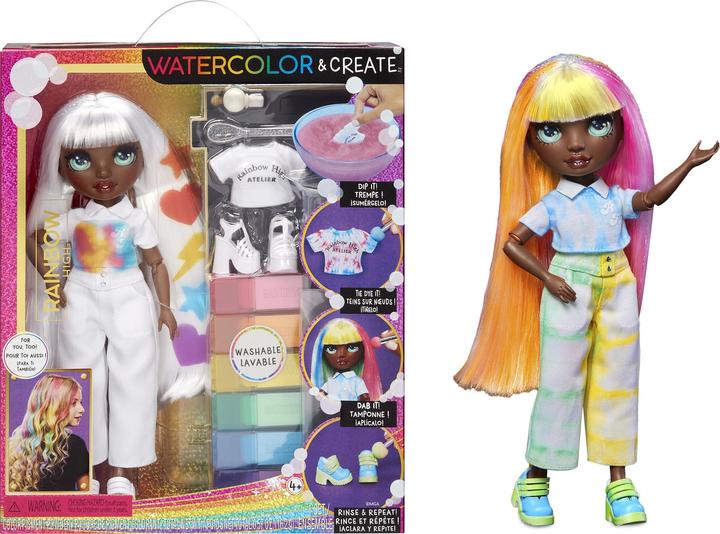 Produktbild MGA Regenbogen High Water Color Puppen Grüne Augen
