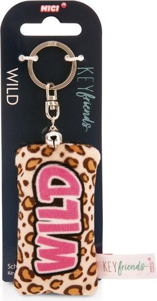 Immagine prodotto Magni NICI Schlüsselanhänger Mini Plüschkissen Wild mit Glöckchen 8cm