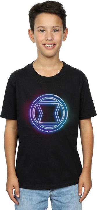 Produktbild Black Widow Neon Logo TShirt Jungen (128)