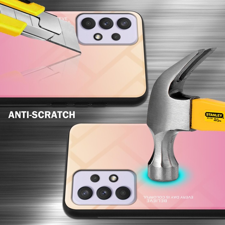 Actual product image Cadorabo TPU 2 colors glass envelope (Samsung Galaxy A33 5G)