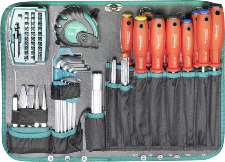 Productafbeelding technocraft ABS gereedschapskoffer (152 onderdelen)