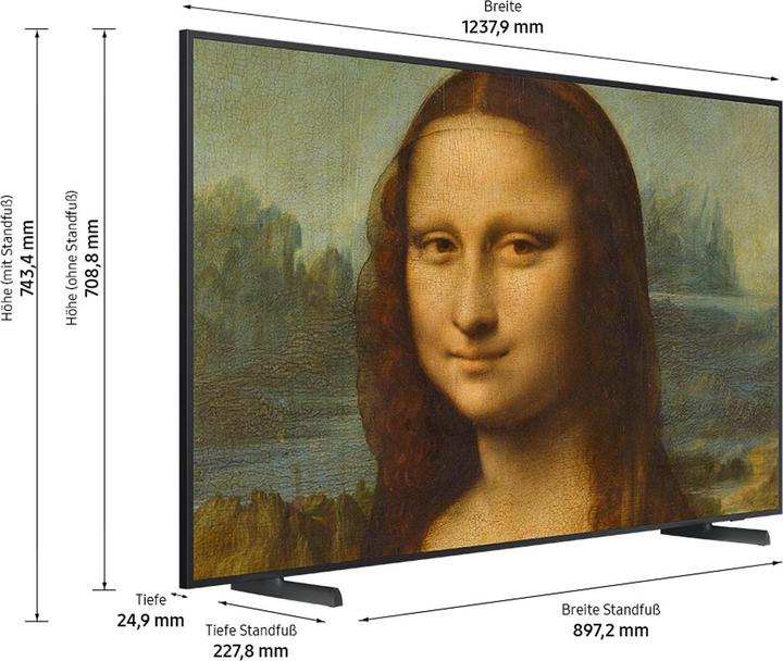 Produktbild Samsung The Frame QE55LS03B (55", LS03B, QLED, 4K, 2022)