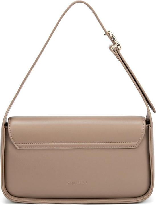 Actual product image Chrisbella Damen Schultertasche - Modell Valora Chic - 100% Polyurethan - 27.0 X 7.5 X 15.0 Cm